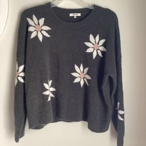 Madewell Floral Intarsia Pullover New Without Tags